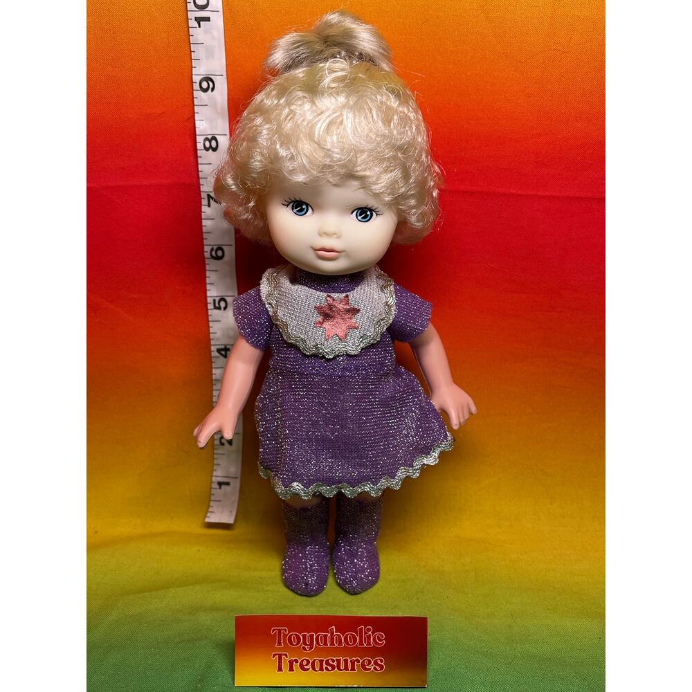 Vintage Eugene Baby Doll Sparkly Purple Outfit